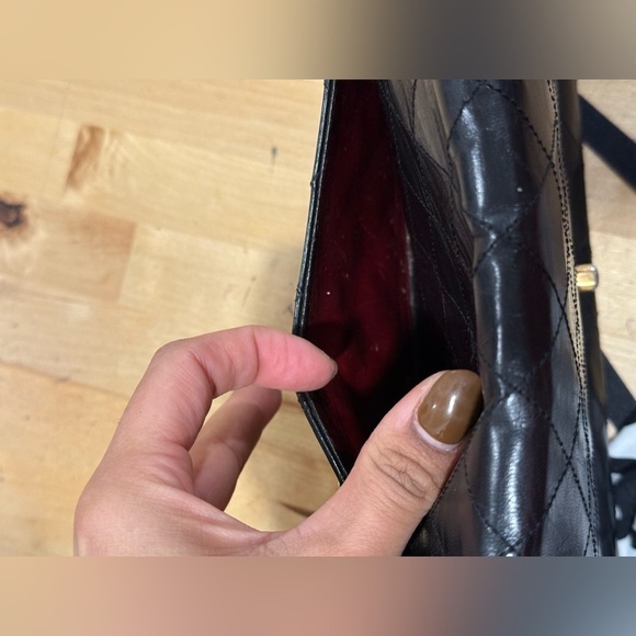 CHANEL  classique leather clutch black - Picture 4 of 16